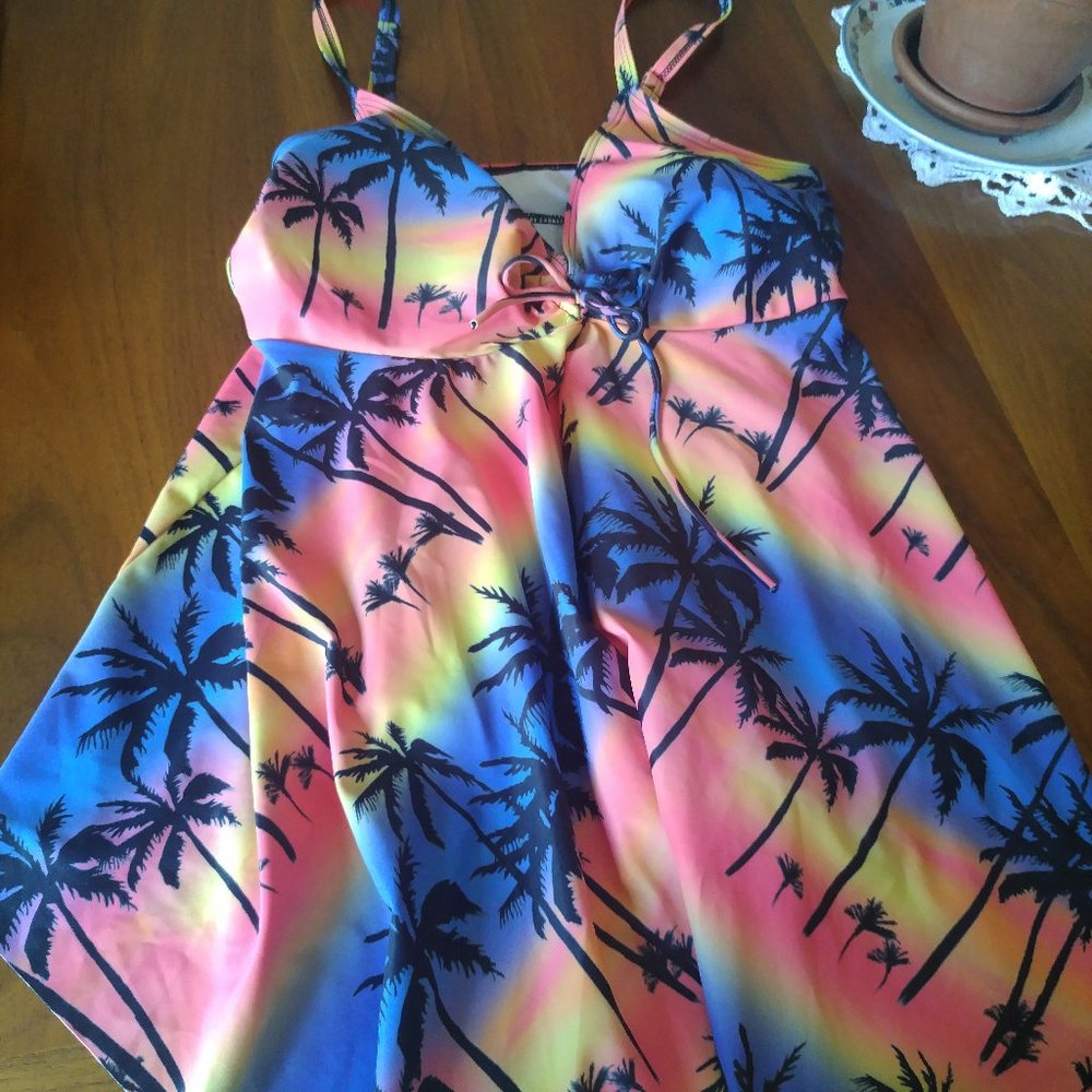 Plus size tankini